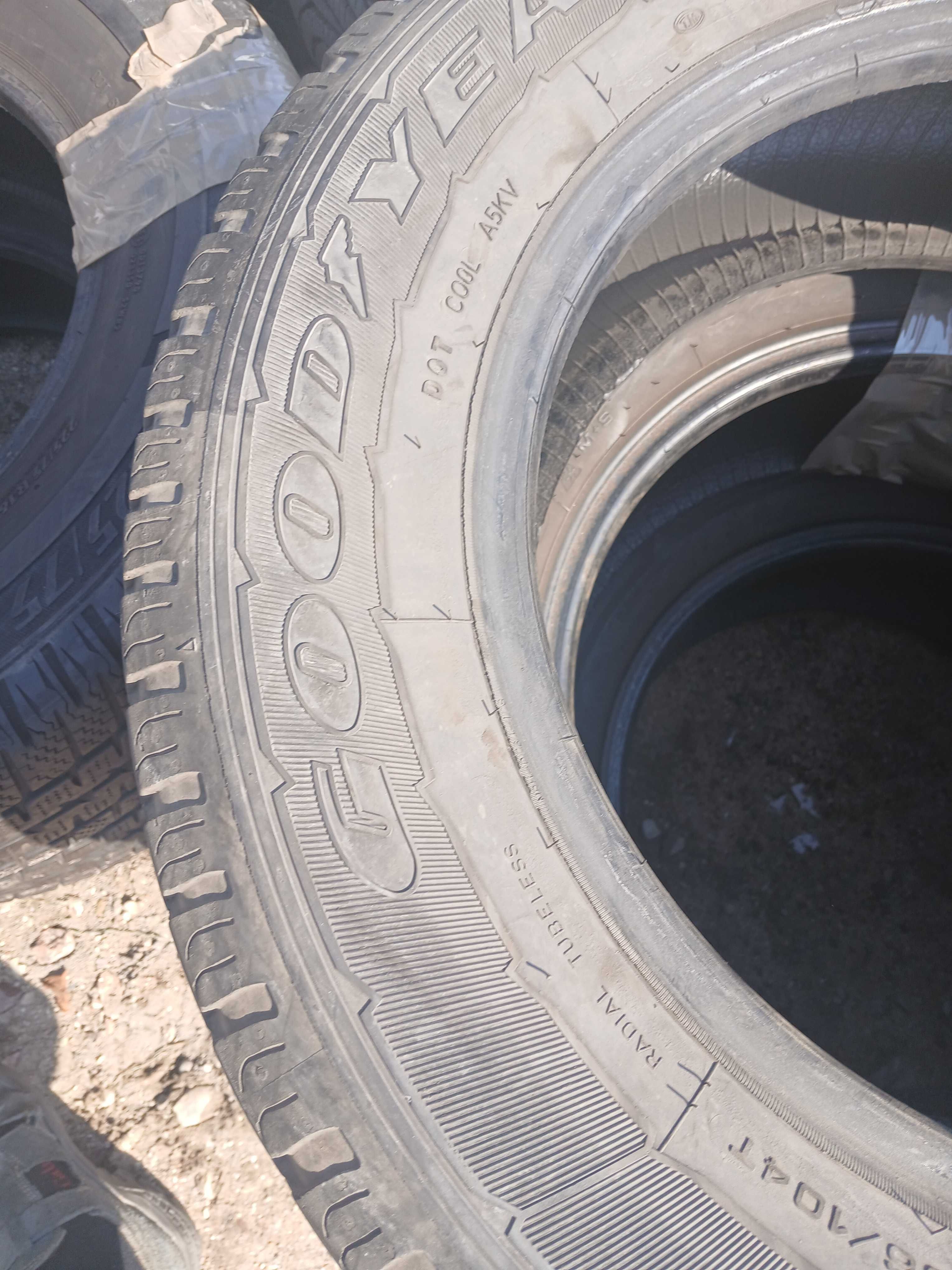 4x używane opony letnie 215/65 R16C Goodyear Montaż GWARANCJA