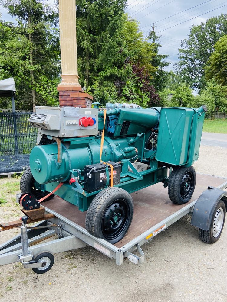 Agregat generator pradotworczy duży 16kw 20KVa po Remoncie Robur IFA
