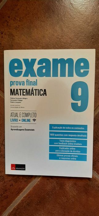 Manual preparação exame matemática do 9°ano
