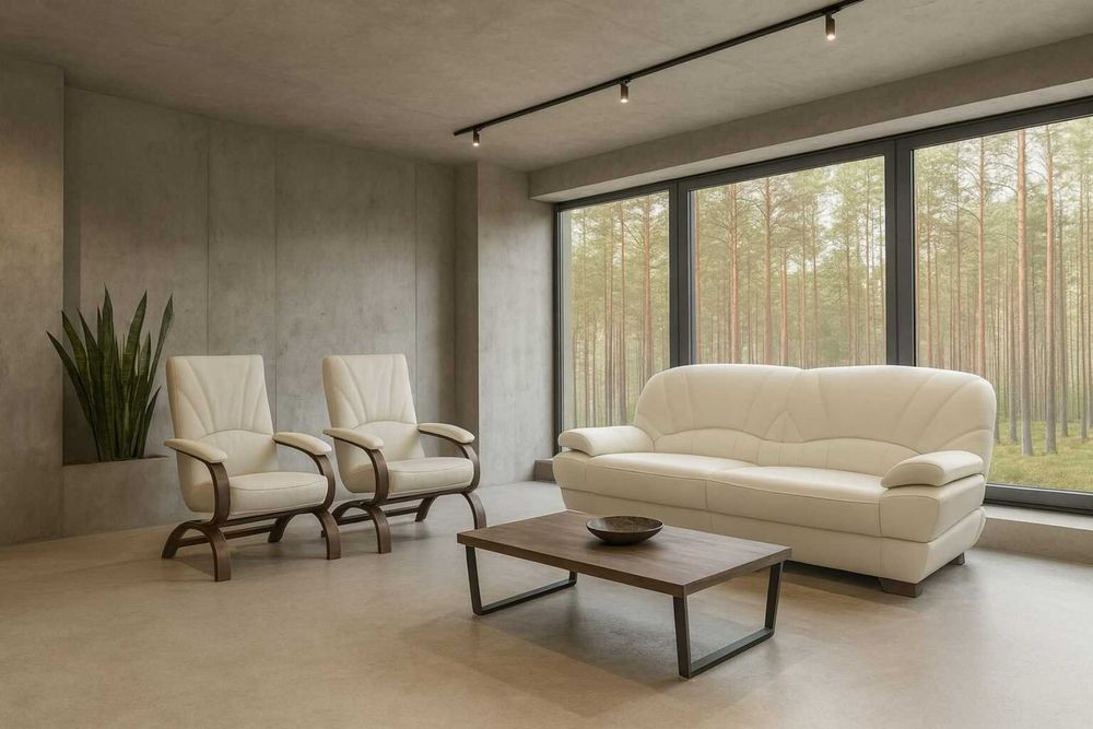 Komplet mebli Gala – wygodna sofa i fotele w atrakcyjnej cenie
