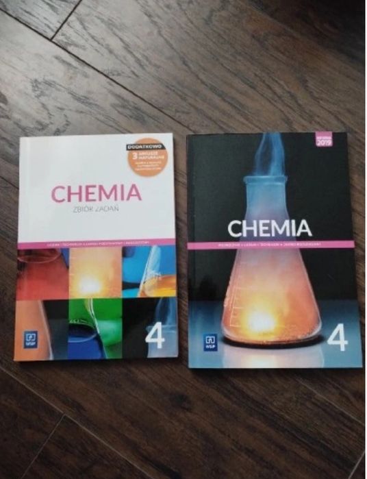 Chemia 4 podręcznik wspi i chemia zbiór zadań 4 komplet