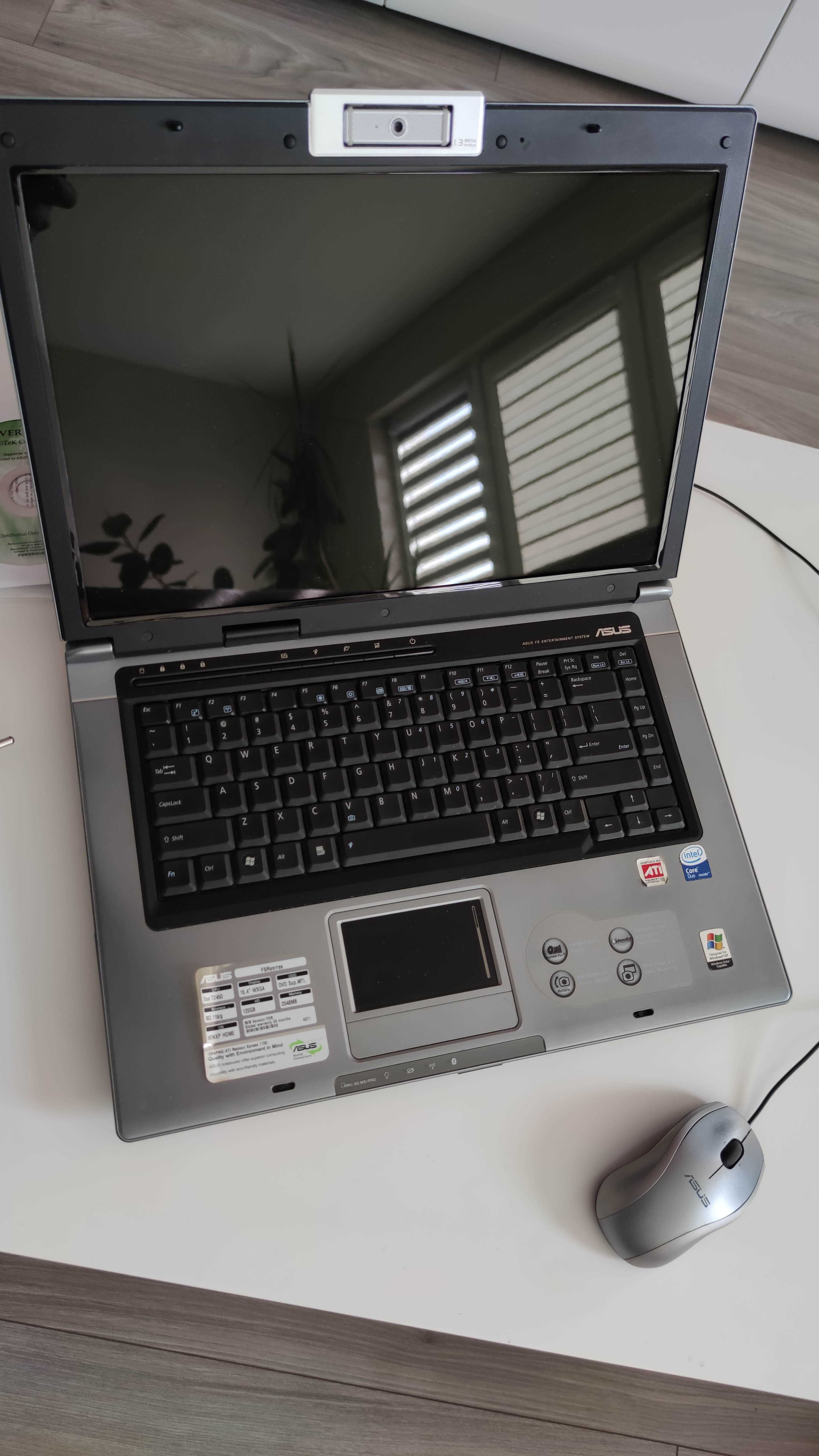 Uszkodzony laptop ASUS F5R-AP308H