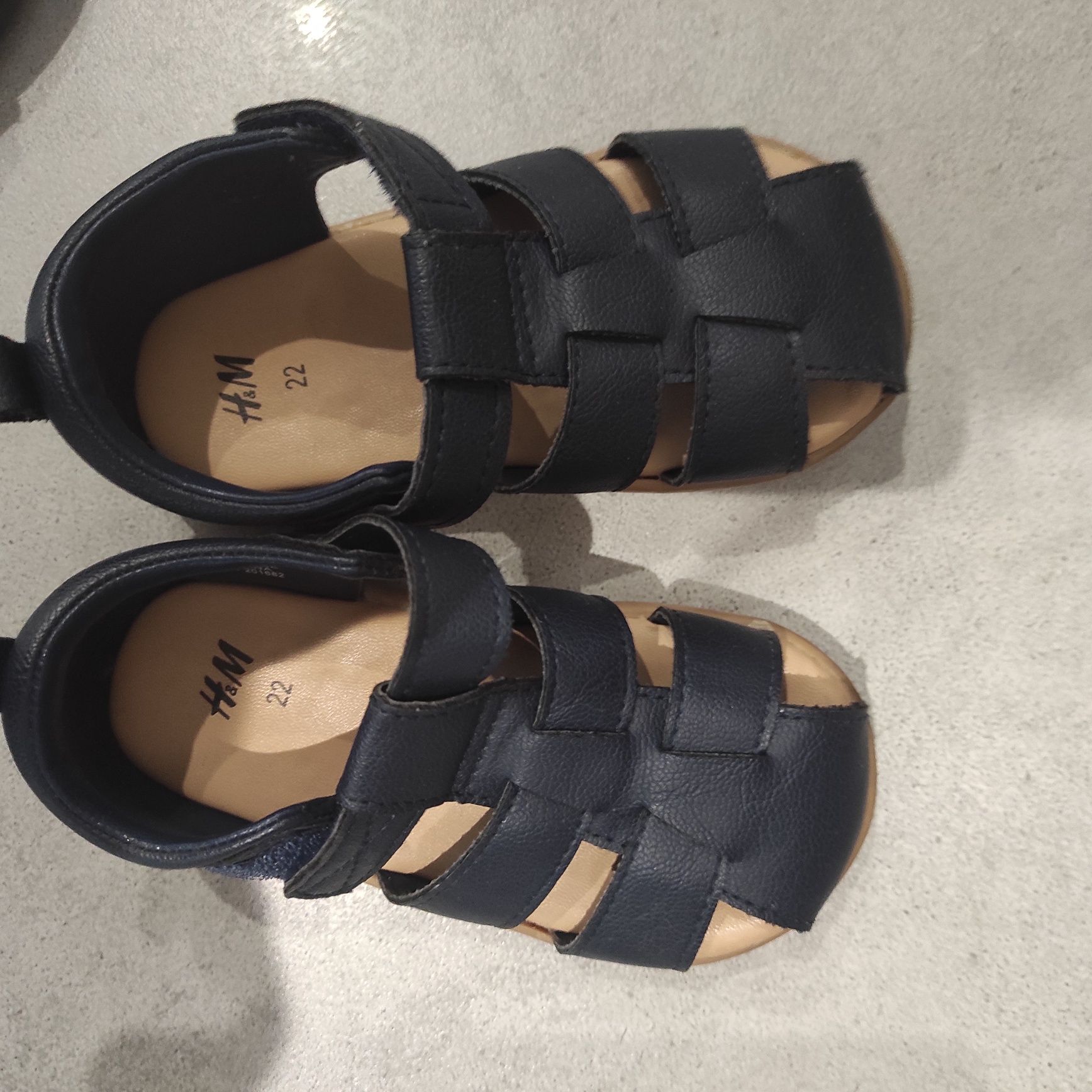 Sandały H&M 22 chłopiec