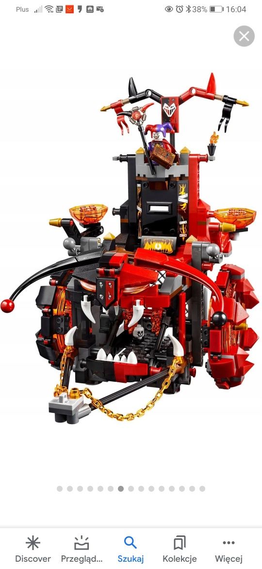 Lego Nexo Knights Pojazd Zła Jestro