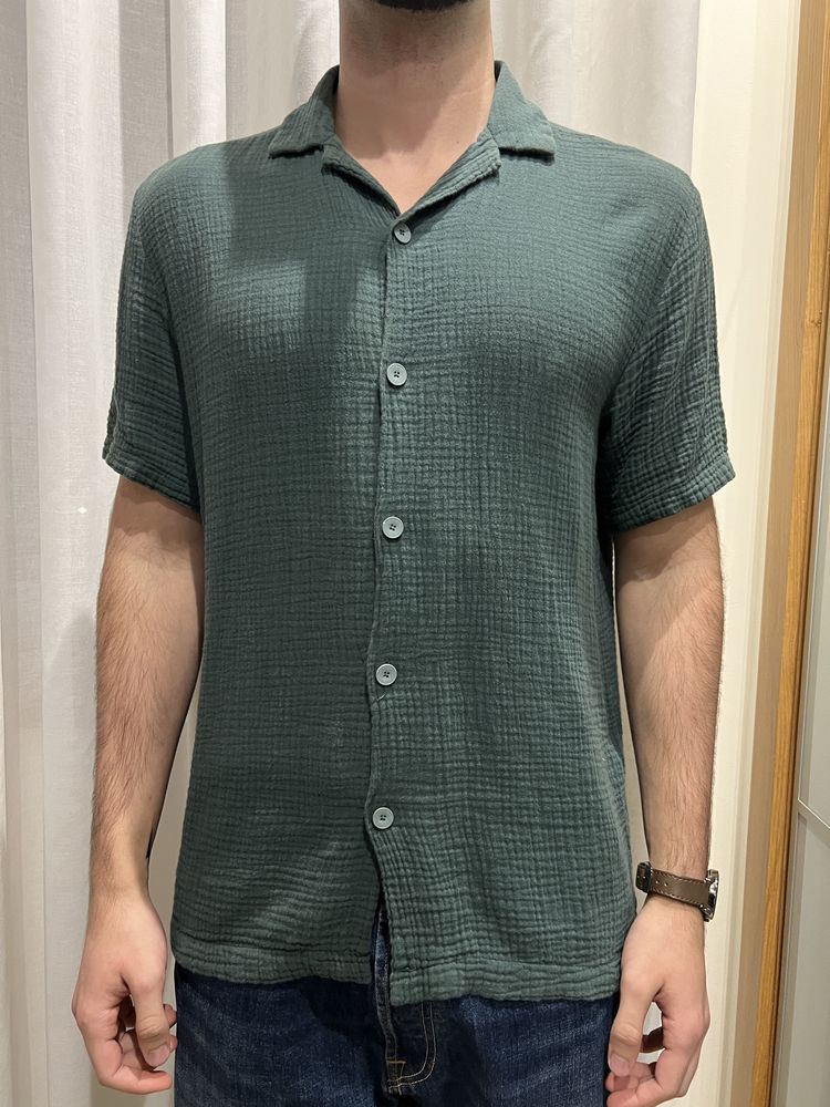 Camisa malha zara