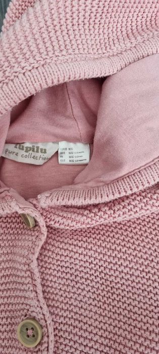 Casacos bebé menina com carapuço