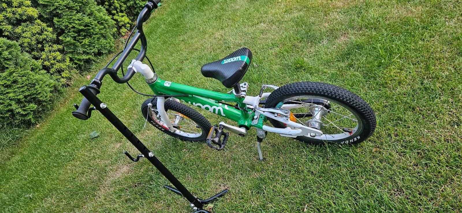 Rowerek  Woom 2  zielony