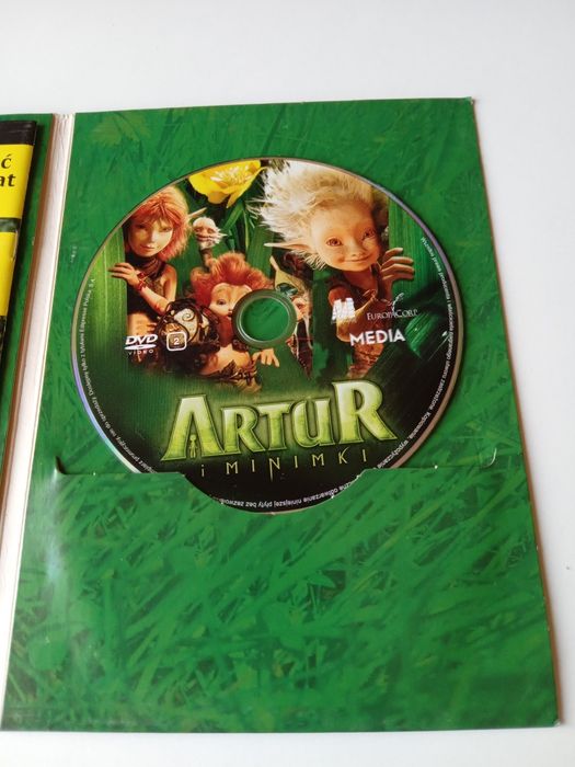 Artur i minimki - płyta DVD