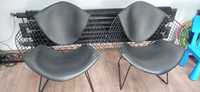 Fotel/krzesło wire metalowe 2szt
