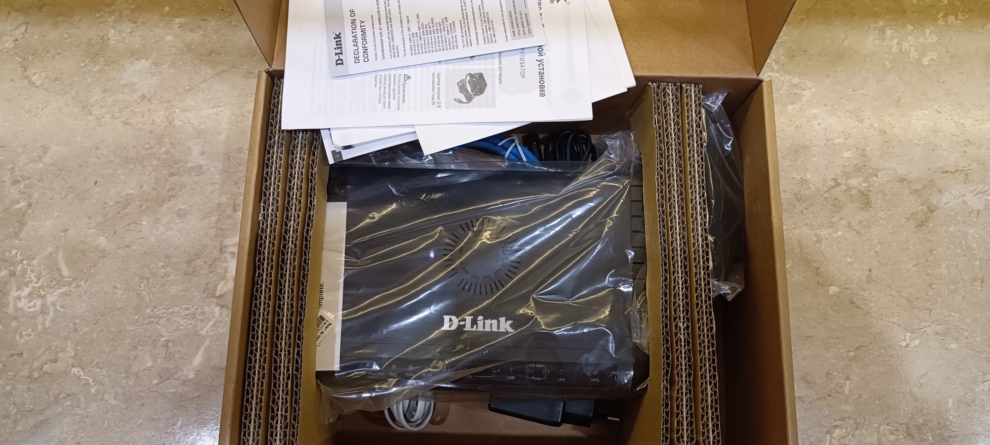Роутер - VoIP (SIP) шлюз D-link DVG-N5402SP