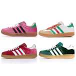 Женские кроссовки Adidas Gazelle x Gucci кросівки адідас газель гуччі