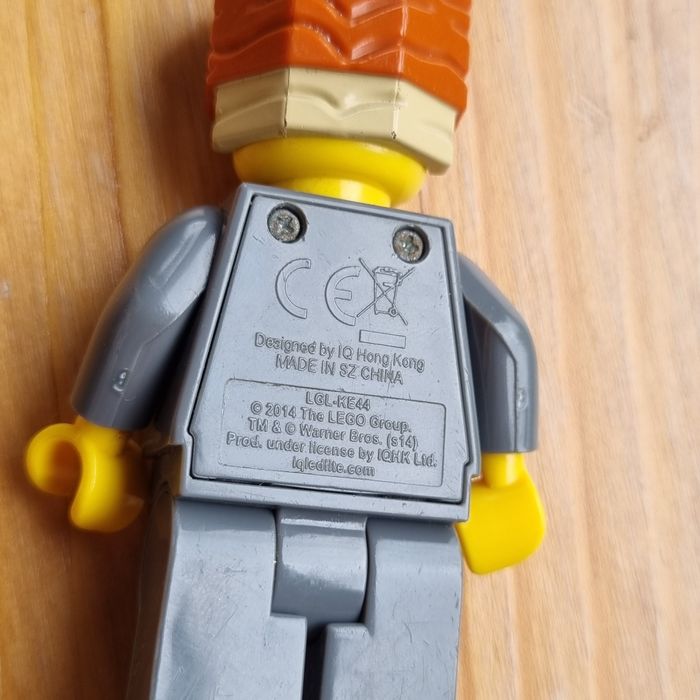 Lego brelok latarka President Business breloczek Movie światło