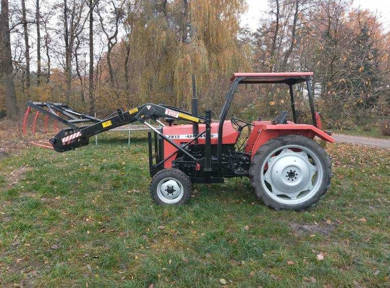 Ursus 2812, Tur, Krokodyl, Łyżka, 1 właściciel, wąskie koła do oprysku