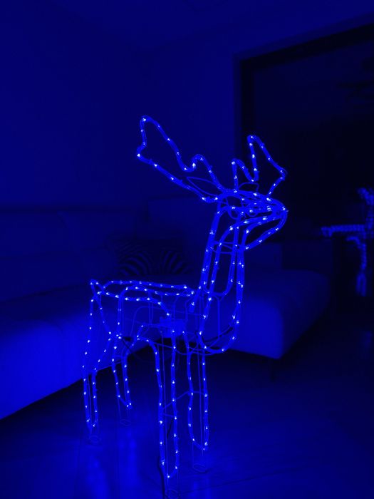 Renifer Led XXL 120cm z ruchomą glową