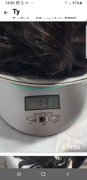 Włosy naturalne dziewicze