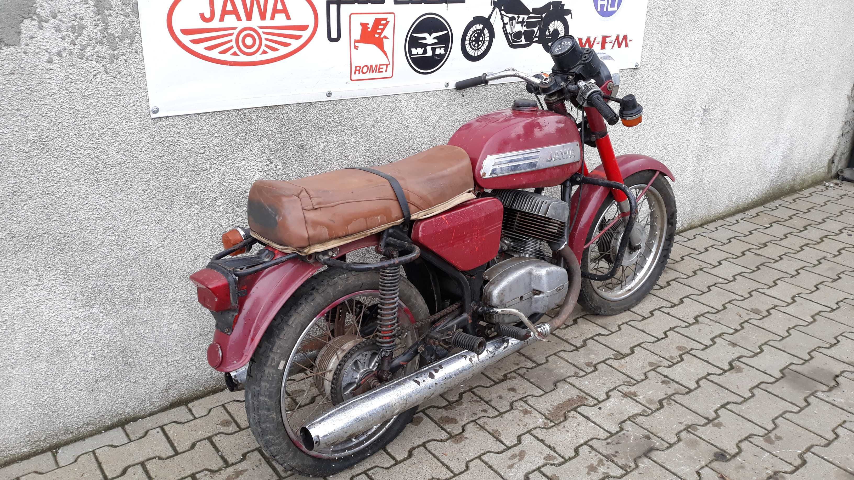 Jawa 350 zarejestrowana