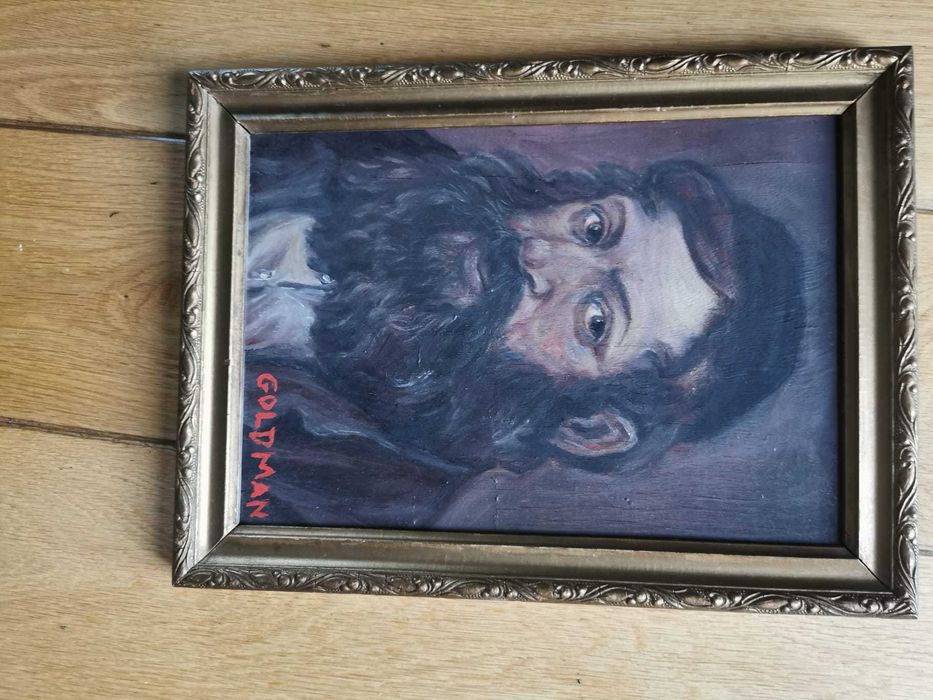 obraz Żyd na sklejce GOLDMAN