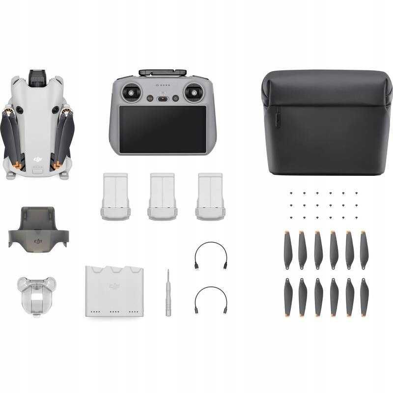 Dron DJI Mini 4 Pro Fly More Combo 4K 100FPS 48MP kontroler DJI RC2
