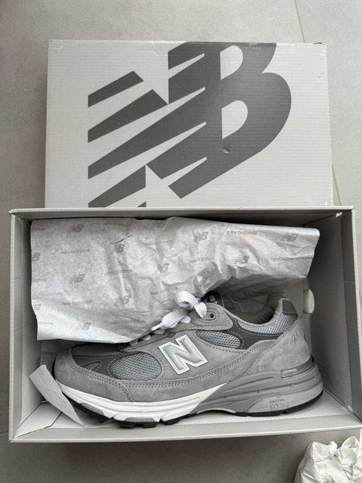 Кросівки чоловічі New Balance 993 made in USA Grey White MR993GL