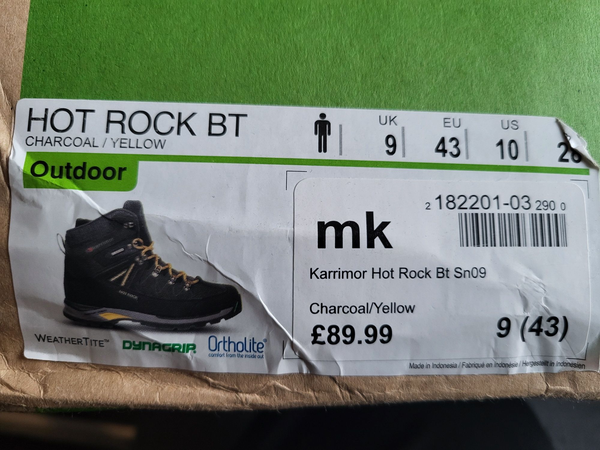 Karrimor Hot Rock - męskie buty trekkingowe Roz.  43