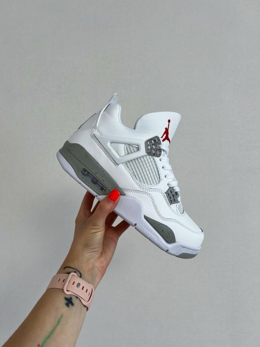 Кросівки Nike Air Jordan 4 Retro White Oreo (36-45)