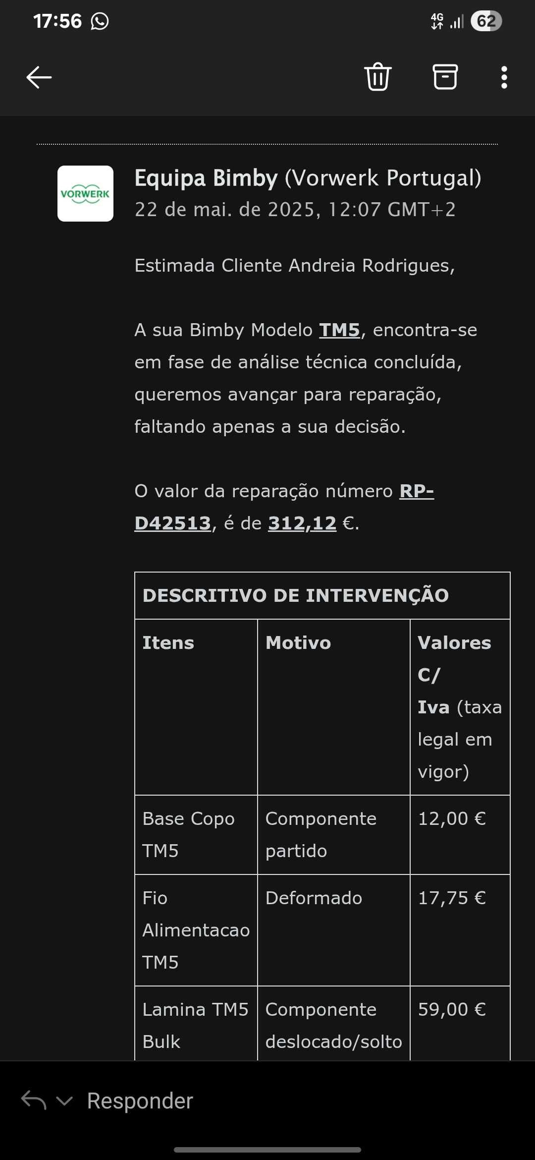 Bimby Vorwerk TM5