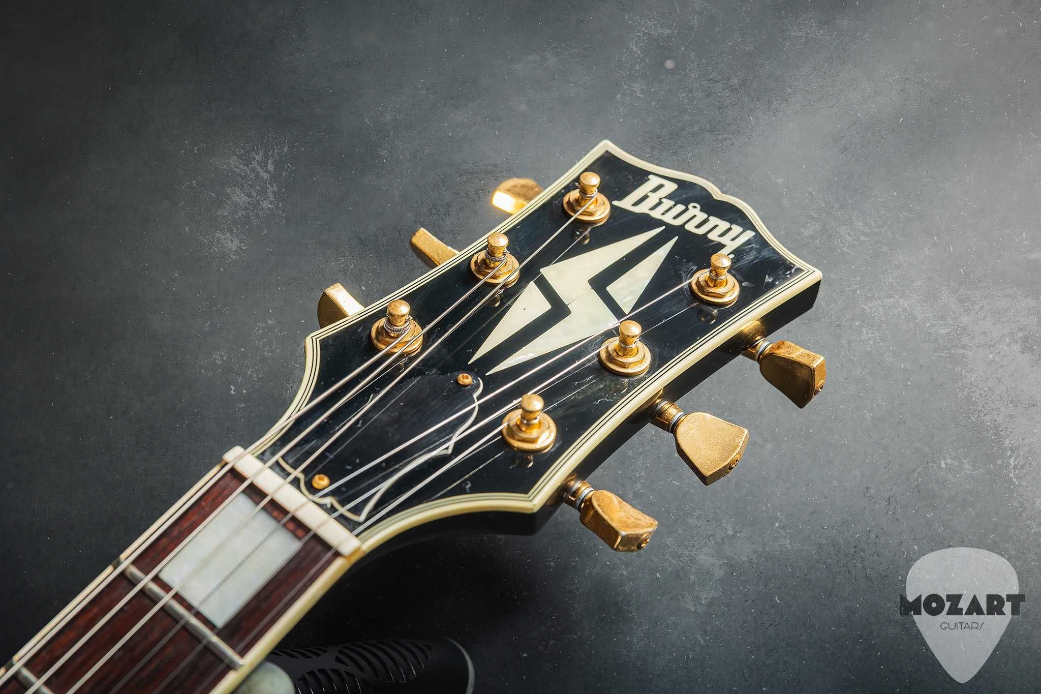 Burny Les Paul Custom Ebony, 1990's