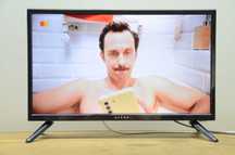 Telewizor Kiano 24 cale, DVB-T2 HEVC, do kuchni, kampera, kampingu 12V
