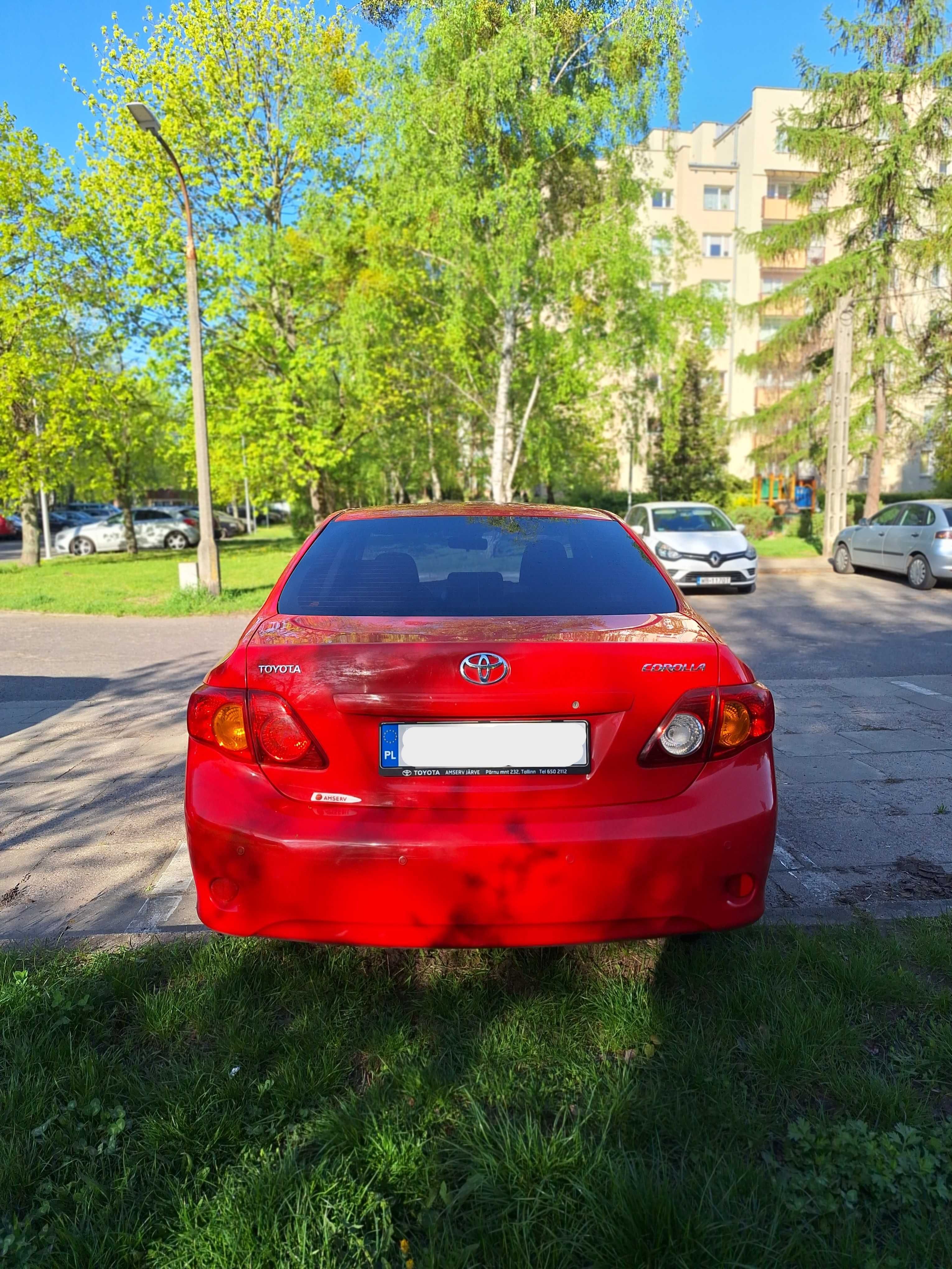 Toyota Corolla 2008, benzyna 1.6 automat