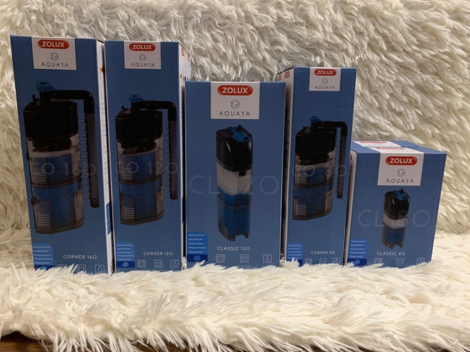 ZOLUX AQUAYA Filtr Corner 160 650 l/h