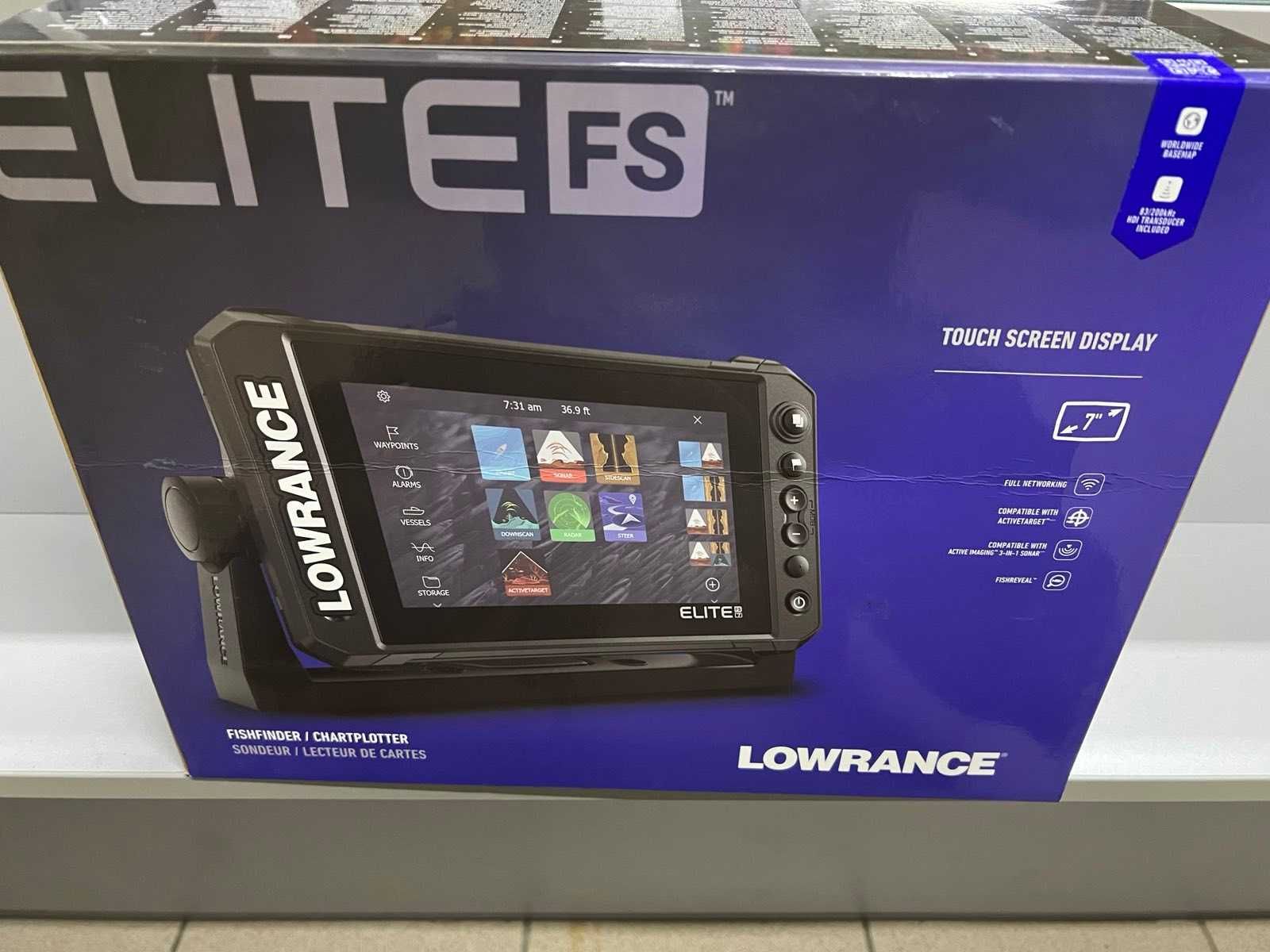 Lowrance Elite FS 7 Эхолот БЕЗ ДАТЧИКА, сама голова НОВЫЙ!