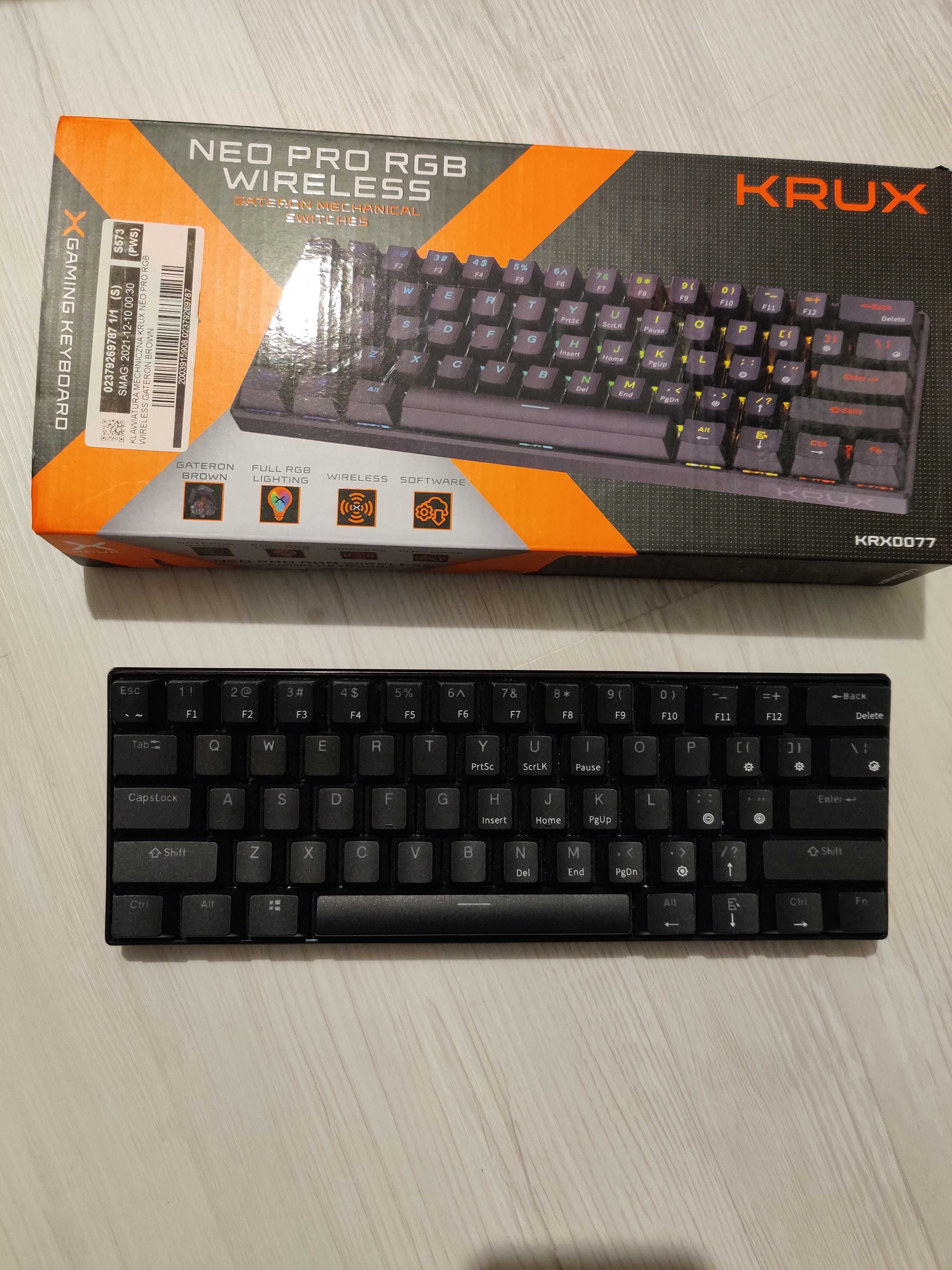 klawiatura bezprzewodowa KRUX NEO PRO RGB KRX0077