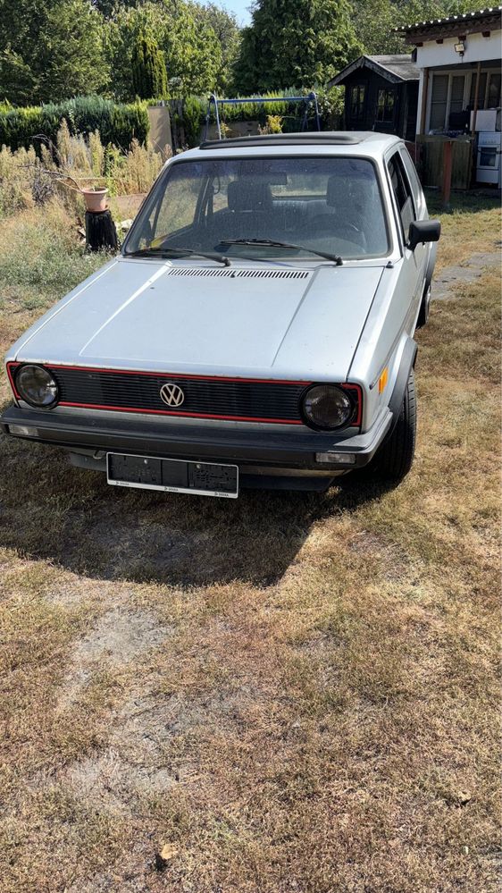 Vw golf mk1 . 1983 rok