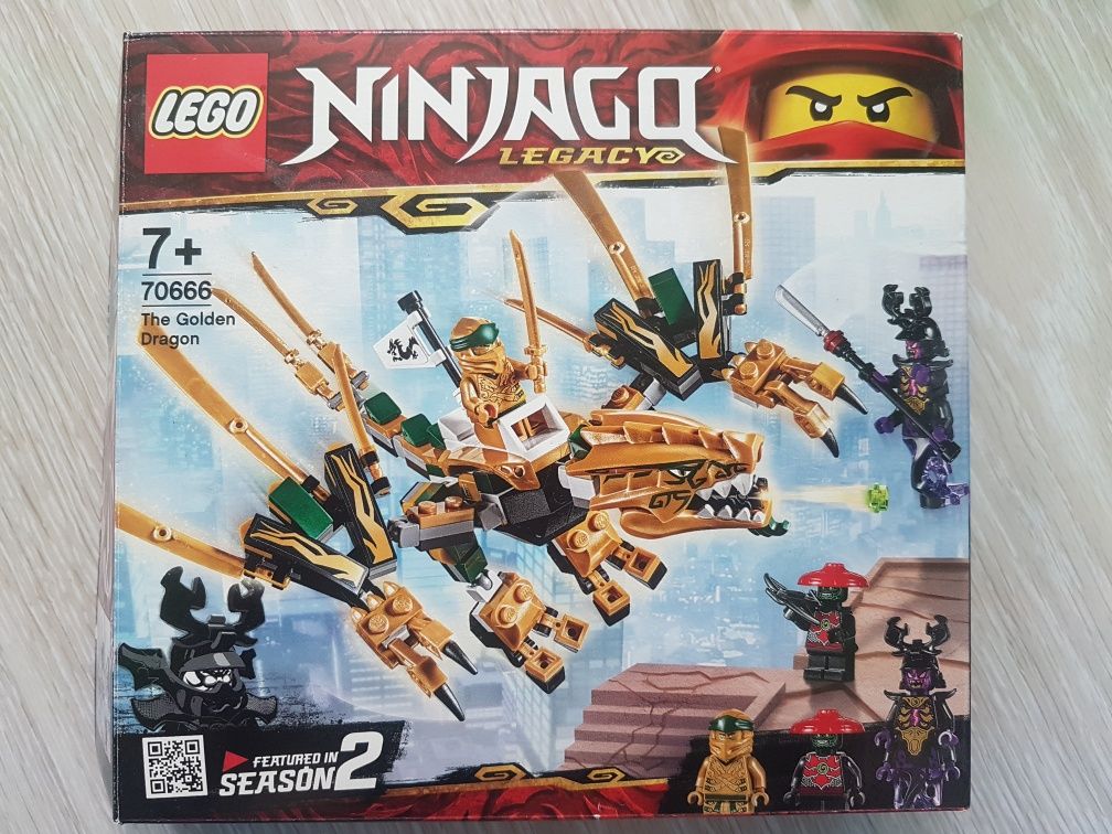 Lego Ninjago 70666 Złoty smok