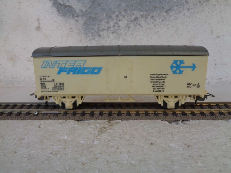 1:87 LIMA Vagão InterFrigo caixa fechada comboio