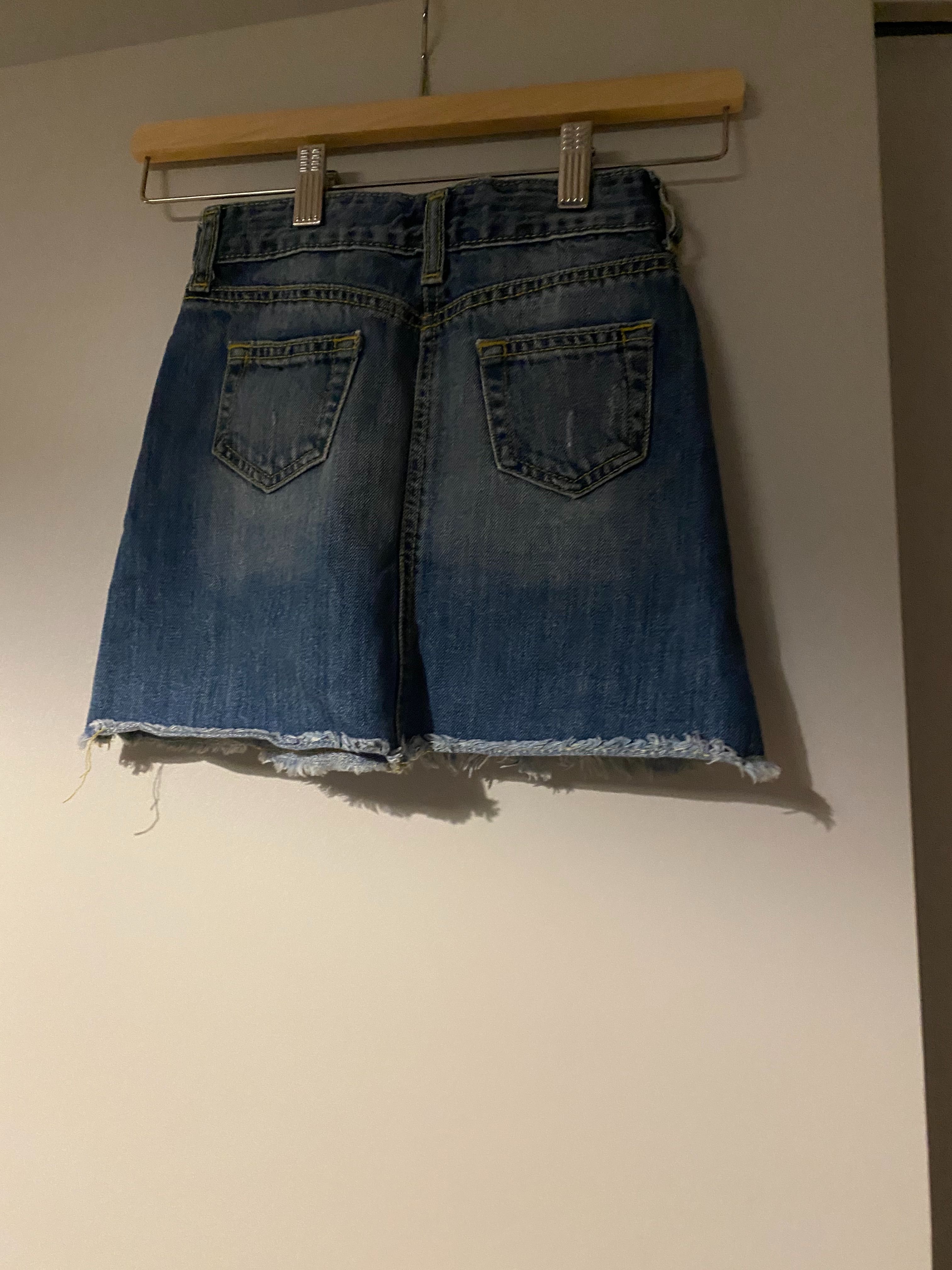 Spódnica dziewczęca jeansowa