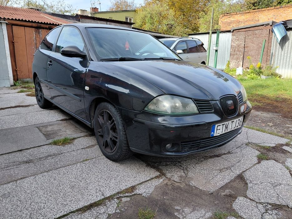 Seat Ibiza 1.4 benzyna Gaz Lpg Klimatyzacja Alufelgi Nowe opony Zimowe