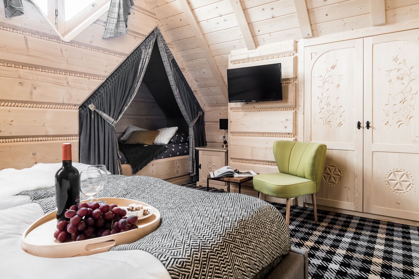 Ostatnie wolne terminy - Domek Góralski z widokiem 8 osobowy & SAUNA