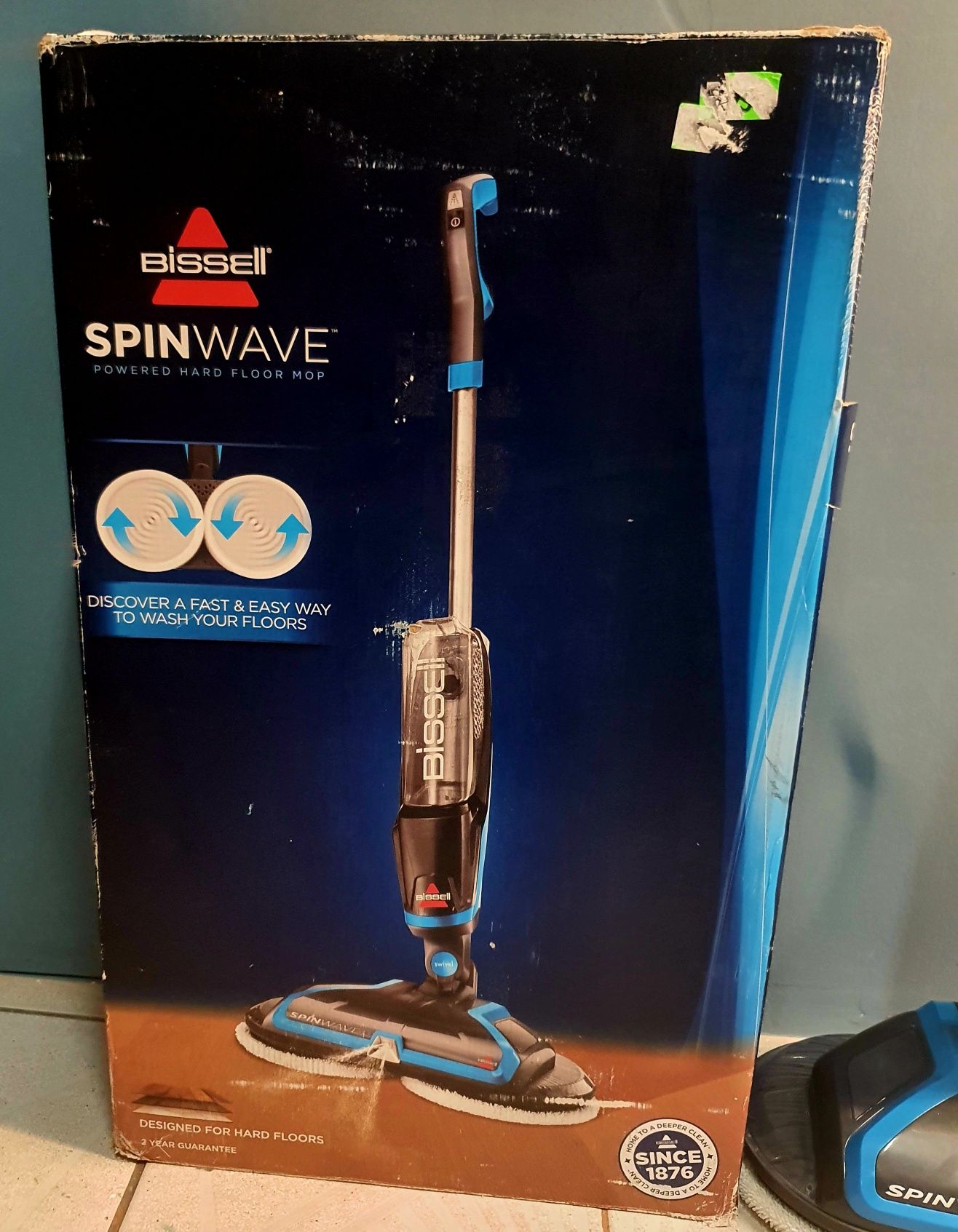 Mop obrotowy BISSELL 20522 SpinWave Elektryczny
