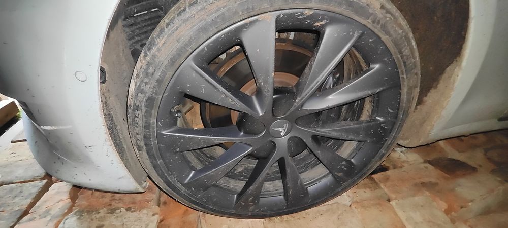 Диски Оригинал R21 Tesla Model S 5/120 різноширокі