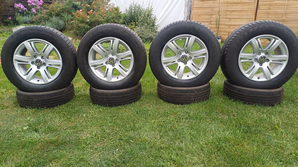 17" alufelgi z oponami 5x120 vw AMAROK transporter T5 T6 caravelle
