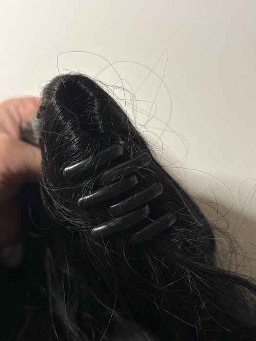 Накладной хвост, шиньон, хвост на крабе