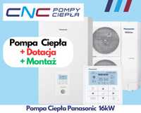 pompa ciepła Panasonic SDC 16kW KIT-WC16H9E8 OD Ręki NOWA z montażem