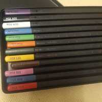 Олівці Moleskine Naturally Smart - 12 акварельних кольорових олівців
