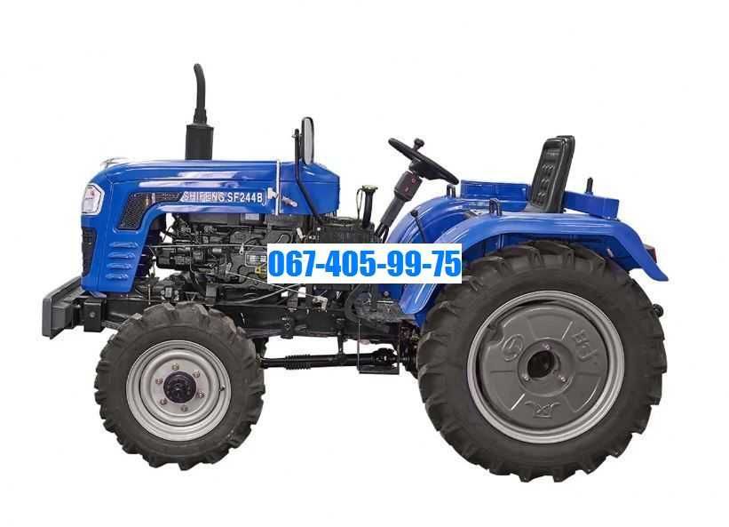 Мінітрактор SHIFENG SF 244 - 3-х ТОЧКА, Повний Привід + Доставка
