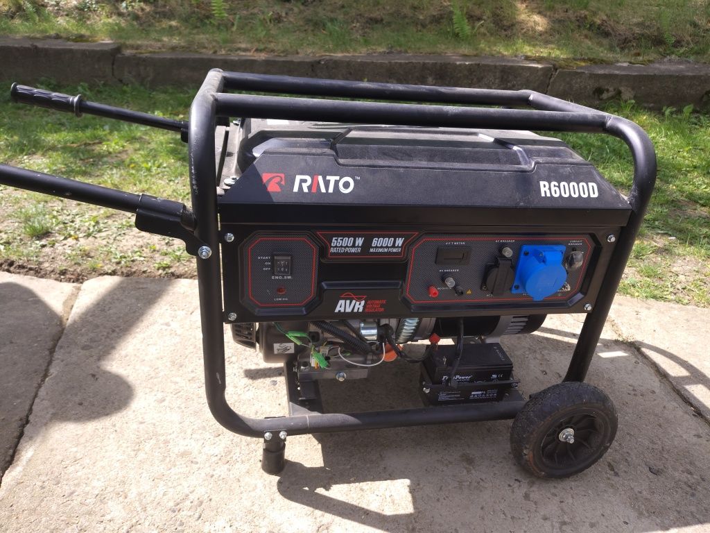 Генератор бензиновий RATO R6000D