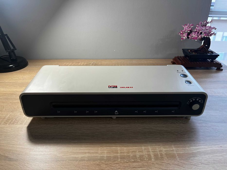 Laminator OPUS uniLAM A3 + folie do laminowania A6-A3 2 LATA GAWRANCJI