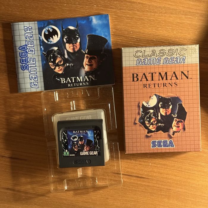 Batman Returns Sega Game Gear jogo completo