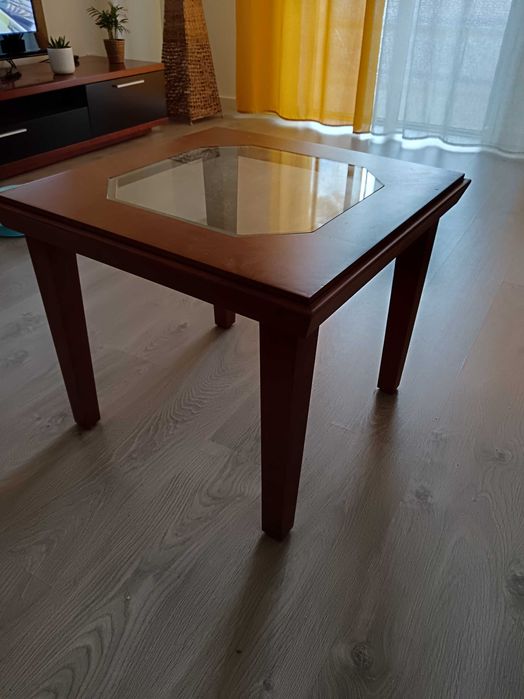 Mesa de centro para sala Madeira