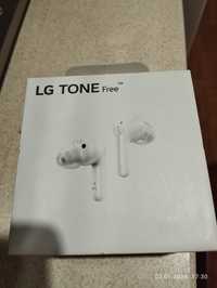 Продам бездротові навушники LG Tone Free DPF3